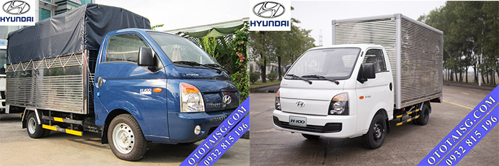 Xe tải nhỏ Hyundai H100 1 tấn nhập khẩu nguyên chiếc chất lượng cao, hỗ trợ mua xe H100 trả góp tại Ô Tô Tải Sài Gòn-ototaisg.com