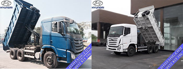 Xe ben Hyundai Xcient Trago 12 tấn nhập khẩu tại Ô Tô Tải Sài Gòn - ototaisg.com