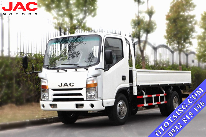 Xe tải thùng lửng 3.45 tấn JAC 1042 giá thành thấp, công nghệ Isuzu, chất lượng Nhật Bản tại Ô Tô Tải Sài Gòn-ototaisg.com