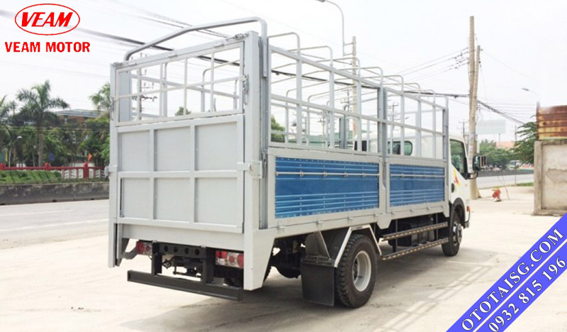 Xe tải Veam 2 tấn thùng mui bạt gắn bửng nâng giá rẻ-ototaisg.com