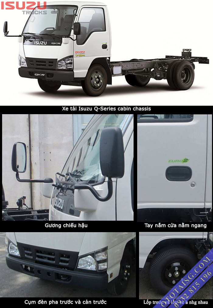 Xe tải 1.4 Isuzu được nhập khẩu 3 cục nên chất lượng rất bền, các trang thiết bị đầy đủ, dễ sử dụng-ototaisg.com
